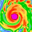 Programın simgesi: NOAA Weather Radar Live M…