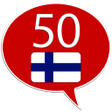 ไอคอนของโปรแกรม: Learn Finnish - 50 langua…