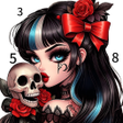 プログラムのアイコン：Dark Fancy Color - Paint …