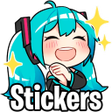 أيقونة البرنامج: VOCALOID Stickers for Wha…