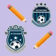 プログラムのアイコン：Draw 2D Football Logo
