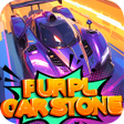 purple car stone icon