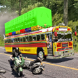 أيقونة البرنامج: Uphill Bus Game: Bus Simu…