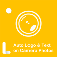 Add auto logo watermark  copyright logo on photo
