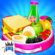 程序图标：School Lunchbox Food Make…