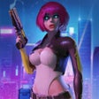 Icoon van programma: Cyber Punk Hero: Roguelik…