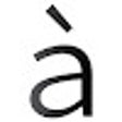 ไอคอนของโปรแกรม: Accented Letters