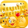 Love Emoji Party Keyboard Theme