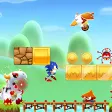 Super Sonik Hedgehog Dash: Adventure Run