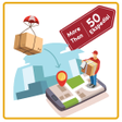 プログラムのアイコン：Cek Resi  OngKir Ekspedis…