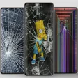 أيقونة البرنامج: Broken screen wallpapers