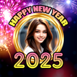 Happy NewYear 2025 Photo Frame