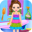 Ikona programu: Girl Bathroom Cleaning