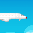 أيقونة البرنامج: Flight Simulator 2d - san…