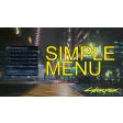 Simple Menu - An In-Game UI including Hotkeys