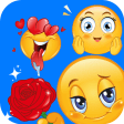 Love Heart Stickers -Emoji GIF