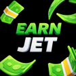 أيقونة البرنامج: EarnJet Play More Earn Fa…