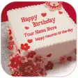 Write Name on Cake – Birthday & Anniversary
