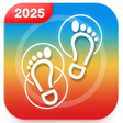 Programın simgesi: Pedometer Pro: Walk Track…