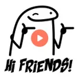 ไอคอนของโปรแกรม: WASticker Flork stickers