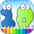 Icon of program: 123s ABCs Kids Coloring B…