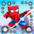 أيقونة البرنامج: Spider Rope Shooting Mons…