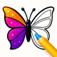 程序图标：Glitter Butterfly Colorin…
