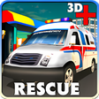 プログラムのアイコン：3D Ambulance Rescue Simul…