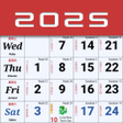 程序图标：Monthly Calendar & Holida…