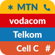 程序图标：USSDSA -vodacom MTN Cell …
