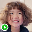 プログラムのアイコン：Cute Baby Korean Sticker