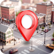 プログラムのアイコン：GPS Live Earth Map Satell…