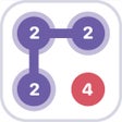 プログラムのアイコン：Dots: Numbers Match Game