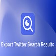 TwSearch - Twitter Search Result Export