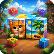 ไอคอนของโปรแกรม: Picture Cube Quest