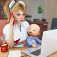 程序图标:Family Mother Baby Simula…