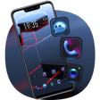 Icon of program: Tech theme hexahedron Wal…