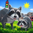 Ícone do programa: Raccoon Adventure: City S…