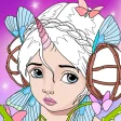 Magic Fairy Coloring Book for