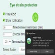 ไอคอนของโปรแกรม: Eye strain protector
