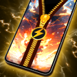 أيقونة البرنامج: Zipper Screen Lock Wallpa…