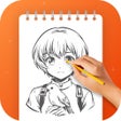 Ícone do programa: Learn to draw Anime Sketc…