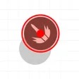 رمز البرنامج: Botón de bolitas - Roja  …