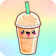 Icoon van programma: Cute Food Kawaii backgrou…