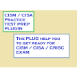 CISM / CISA exam prep plugin