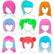 Иконка программы: How to draw anime hair st…