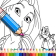 程序图标：Tangled Coloring Book