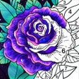 プログラムのアイコン：Coloring Book Paint by Nu…