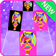 Magic piano slime surprise game doll tiles