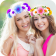プログラムのアイコン：Flower Crown Photo Editor